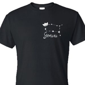 uni-sex astrology tee gemini